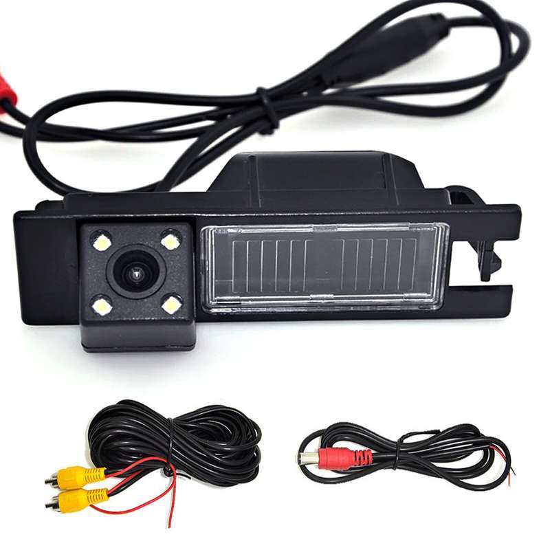 Car Rear Reverse Camera For Vauxhall Astra Mk5 H SRi VXR Mk6 Number Plate Light