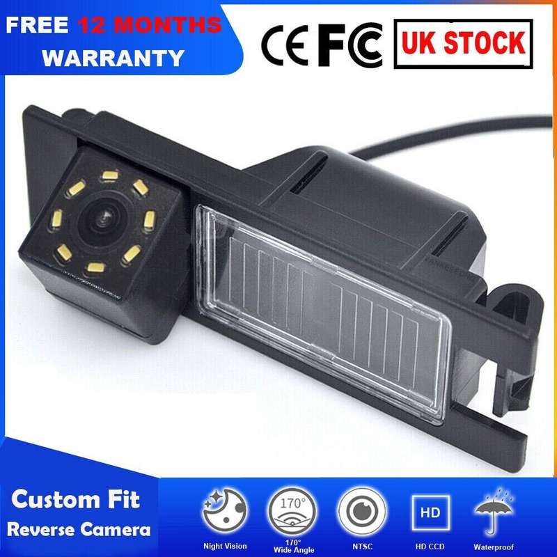 For Alfa Romeo 147 156 159 166 Car Reverse Camera 8 LED Rear View Parking Camera