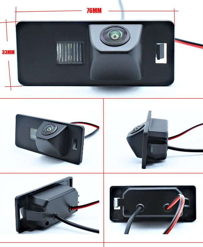 For Skoda Yeti MK1 Superb MK2 B6 Fabia Car Rear View Parking Camera Reversing