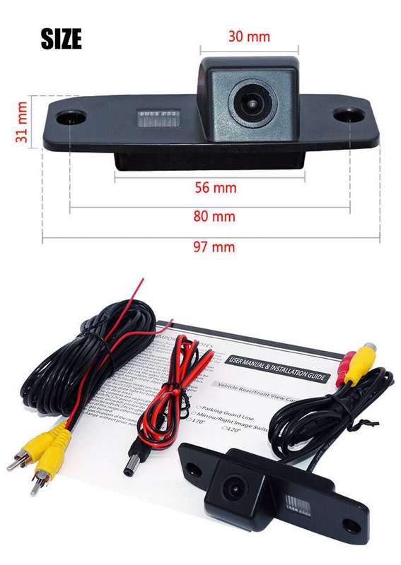 HD Rear View Camera For Kia Sportage MK3 Sorento MK2 Carens MK2 MK3