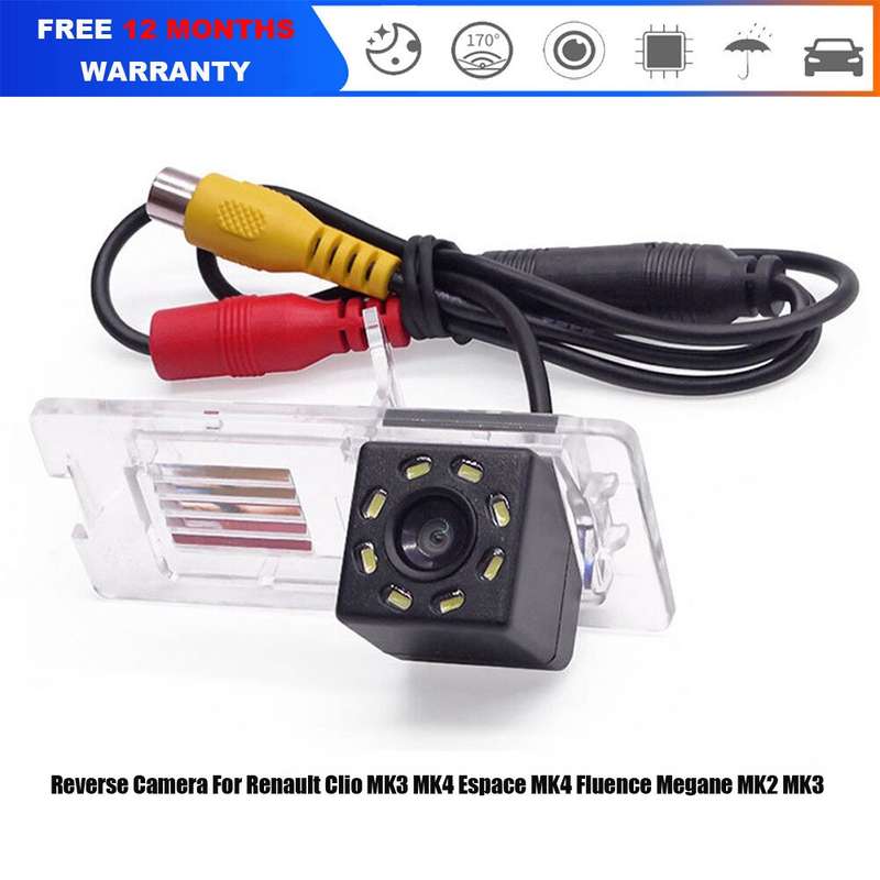 Reversing Camera For Renault Fluence Grand Scenic Laguna MK2 Number Plate Light