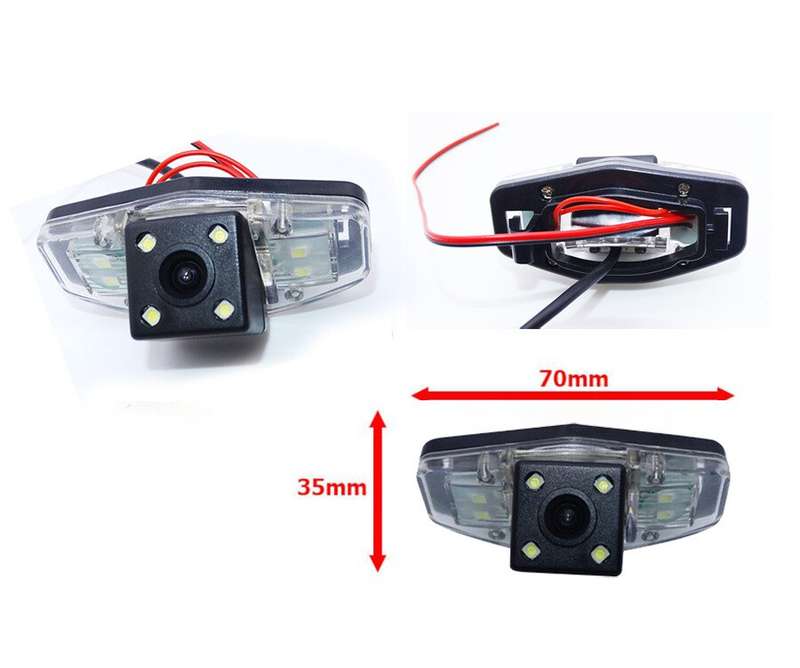 CCD Car Reverse Parking Camera For Honda Accord IV V VII Civic 170°Rear View Cam