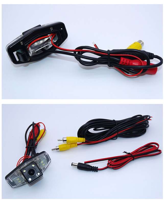 CCD Car Reverse Parking Camera For Honda Accord IV V VII Civic 170°Rear View Cam