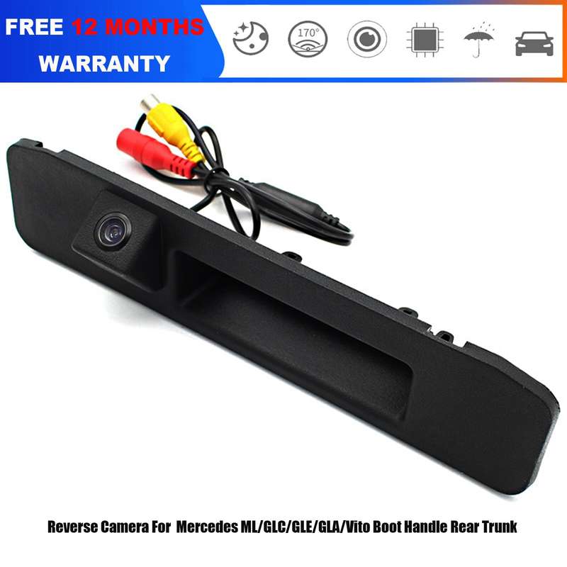 Car Rear View Parking Camera For Mercedes GLE-Class W167 X253 Boot Handle Trunk