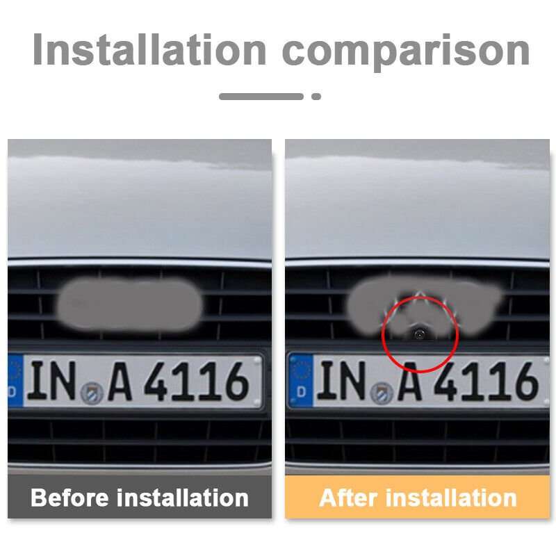 For Audi A4L 2013 OEM Front View Camera Night vision Waterproof 4089K