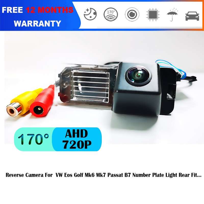 AHD Rear Reverse Camera For Seat Toledo MK4 Ibiza MK5 Leon Number Plate Light