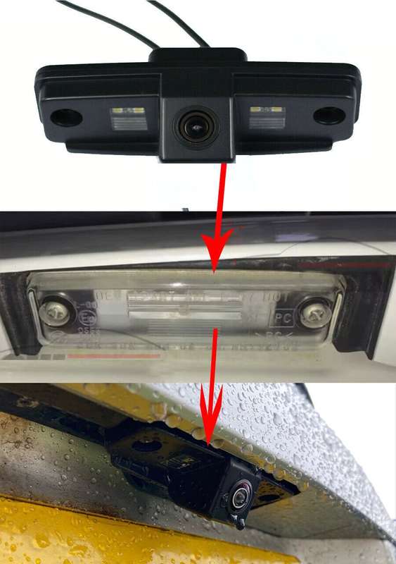 Rear View Camera For Subaru Forester Impreza B9 Tribeca CCD NTSC/PAL