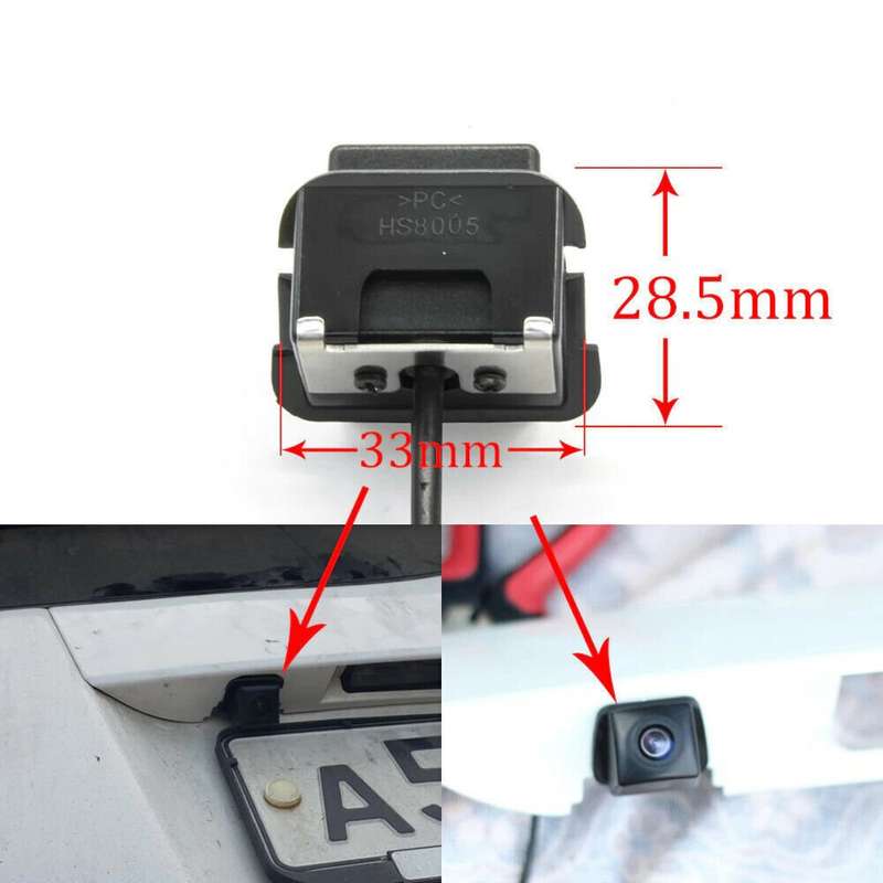 HD Auto Rear View Camera For Toyota Aurion XV40 Camry Prius XW20 CCD