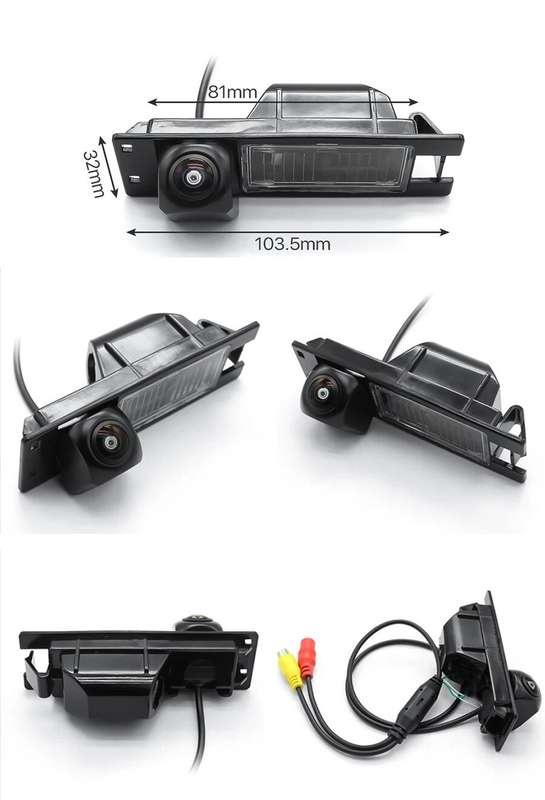 AHD 1080P Auto Rear View Camera For Fiat Grande Punto Marea Type 185 Multipla