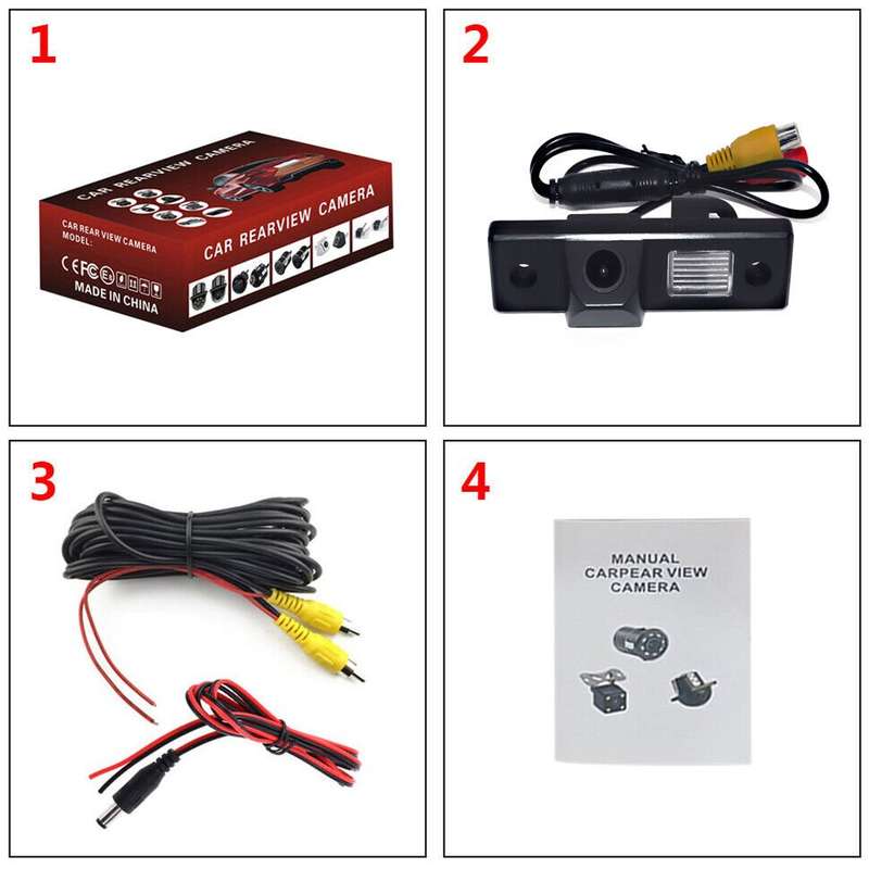 Rear View Camera For Chevrolet Cruze Lacetti MK1 Number Plate Light