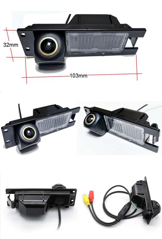 170° AHD 1080P Auto Rear View Camera For Fiat Multipla Punto MK3 Nissan Primastar