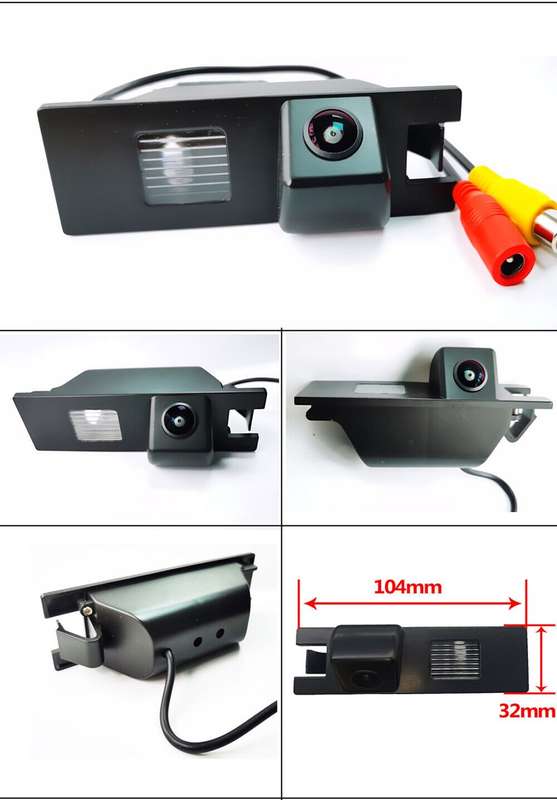 Auto Rear View Camera For Opel Zafira B Vivaro MK2 Vectra C Tigra B