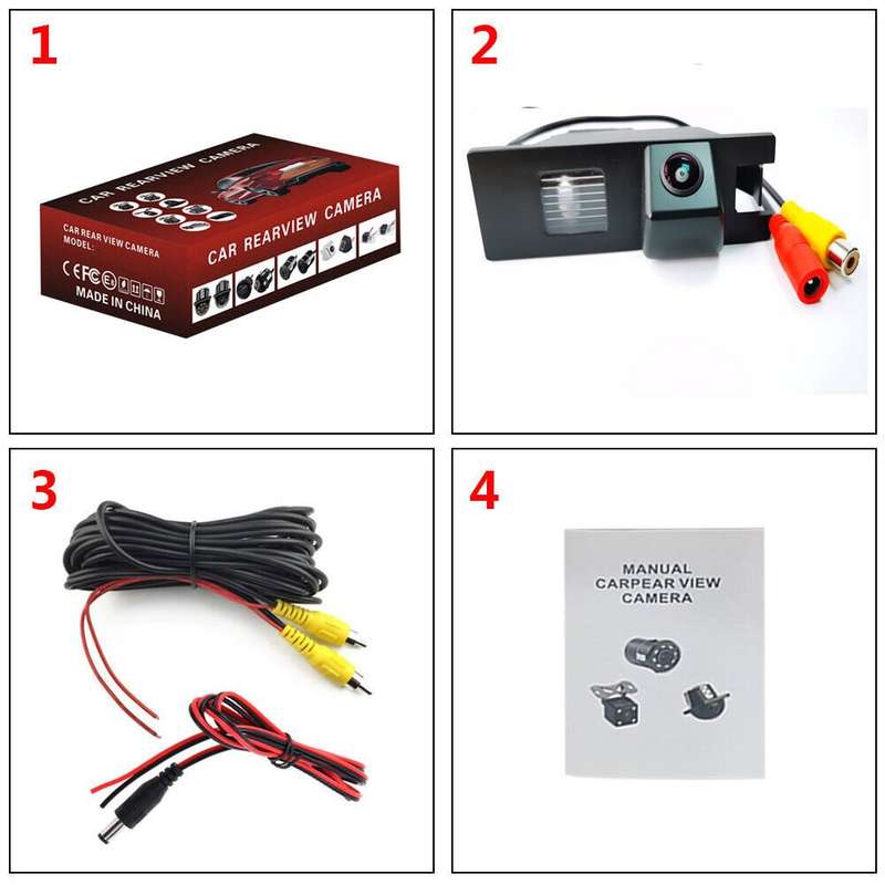 Auto Rear View Camera For Opel Zafira B Vivaro MK2 Vectra C Tigra B