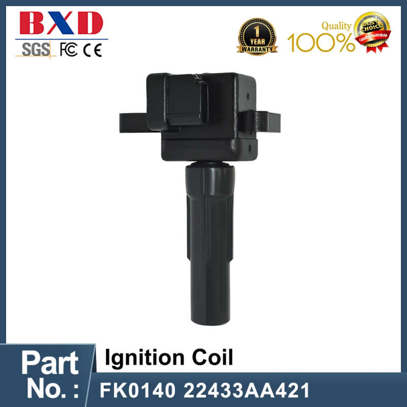 1/4PCS FK0140 22433AA421 Ignition Coil For IMPREZA WRX STI 02-06 FOR LEGACY B4 BE5 BH5 EJ20 22433...