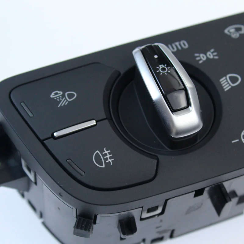 Headlight Headlamp Auto Control Head Light Multiple Switch Knob Head Up For AUDI A4 B9 S4 8W Q7 4...