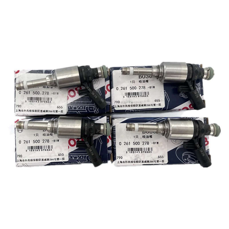 4X A4 A3 A5 TT T5 Eos CC 2.0L Beetle CC EOS Passat Cc Tiguan Jetta 2.0T L4 Fuel Injector