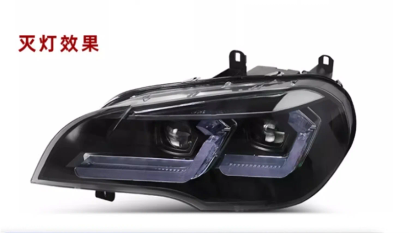 Car LED Headlight headlamp for BMW X5 E70 Daytime Running DRL Turn signal