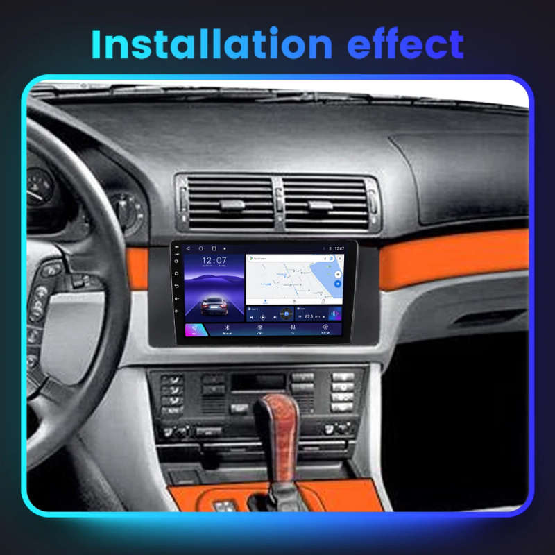 Car Radio Multimedia Video Player GPS Intelligent Navigation System for BMW X5 E53 E39 1999-2006 ...