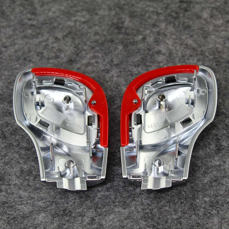 For VW Golf MK6 MK7 R GTI Passat B7 B8 CC R20 Jetta MK6 RED Modification Chrome Matte Gear Shift ...