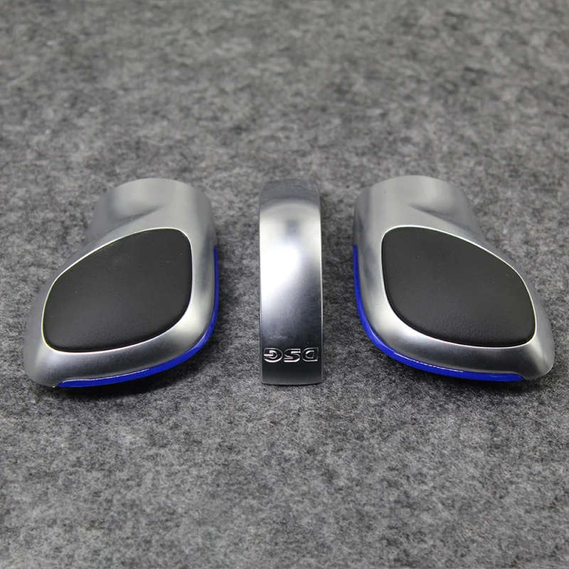 For VW Golf MK6 MK7 R GTI Passat B7 B8 CC R20 Jetta MK6 RED Modification Chrome Matte Gear Shift ...