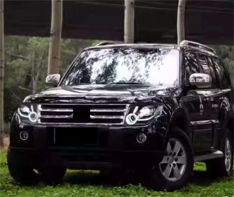 Front Headlight headlamp for Mitsubishi Pajero V93 V97 V87 07-21 Daytime Running DRL Turn signal
