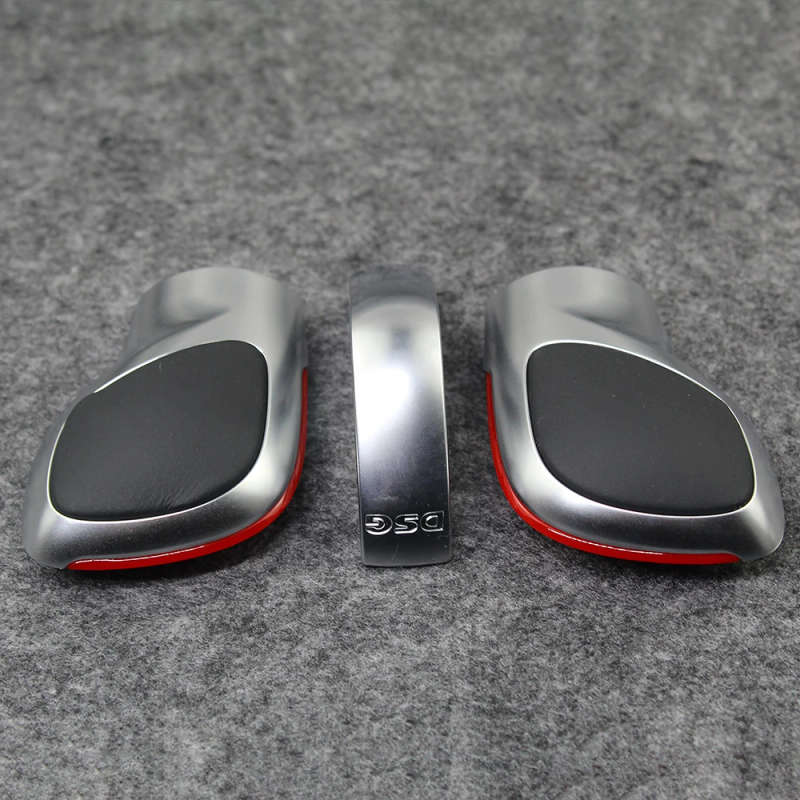 For VW Golf MK6 MK7 R GTI Passat B7 B8 CC R20 Jetta MK6 RED Modification Chrome Matte Gear Shift ...
