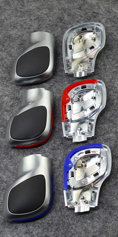 For VW Golf MK6 MK7 R GTI Passat B7 B8 CC R20 Jetta MK6 RED Modification Chrome Matte Gear Shift ...