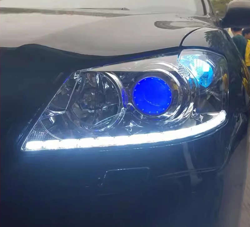 LED Headlight for Toyota Camry 06-17 Daytime Running Light Headlamp DRL Low High Beam Turn Signal