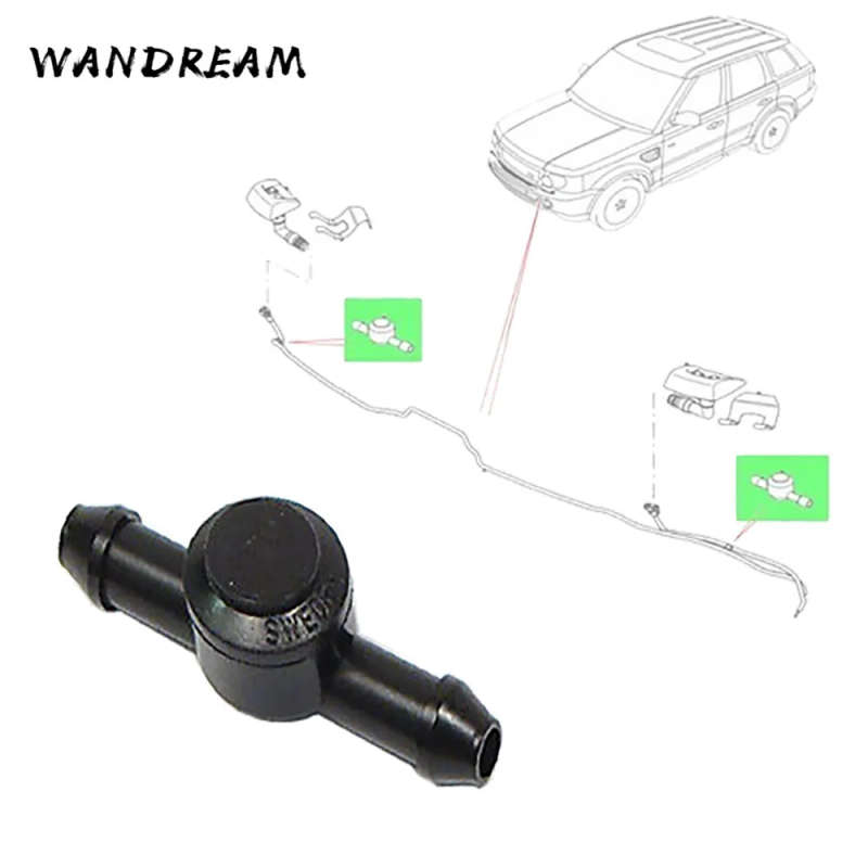 LR014288 For Land Rover Range Rover Sport Discovery 4 Headlight Cleaning Nozzle Connector Scrubbe...