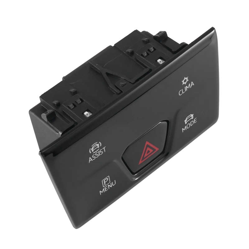 Multi-function button switch headlight double flash switch with drive mode For VW Golf MK8 5HG 92...
