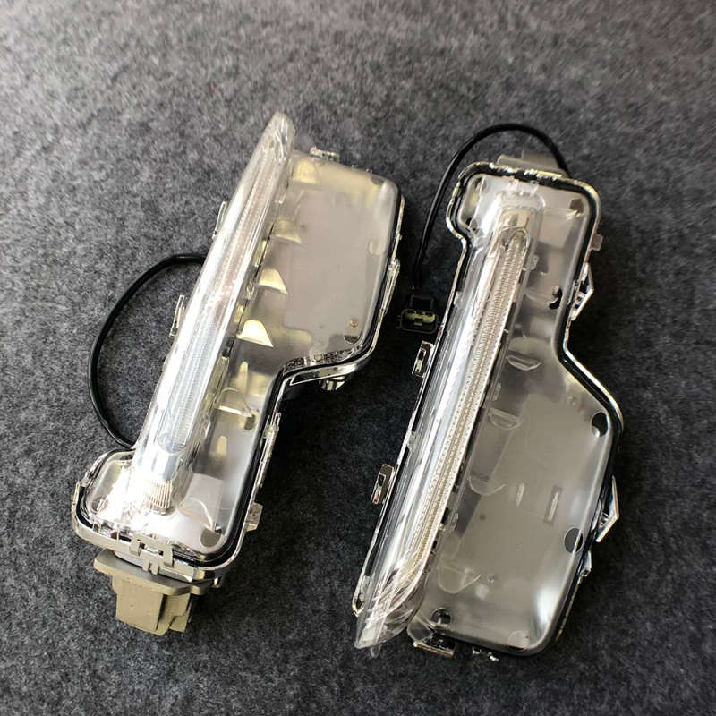 Pair Left / Right Front Bumer Fog Light Lamp Clear LED 31434567 31434568 For Volvo S60 2014 2015 ...