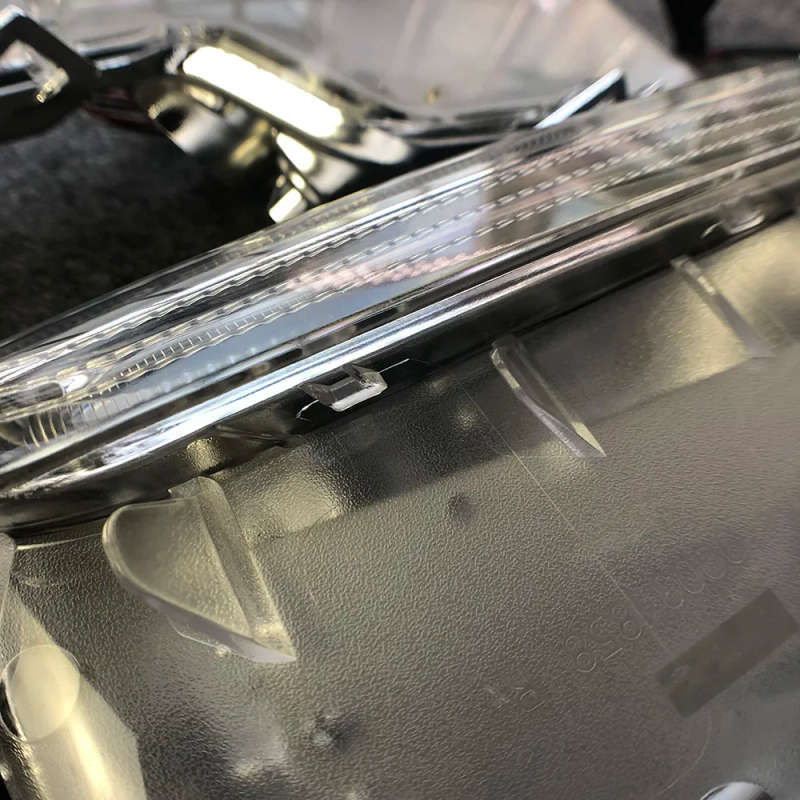 Pair Left / Right Front Bumer Fog Light Lamp Clear LED 31434567 31434568 For Volvo S60 2014 2015 ...