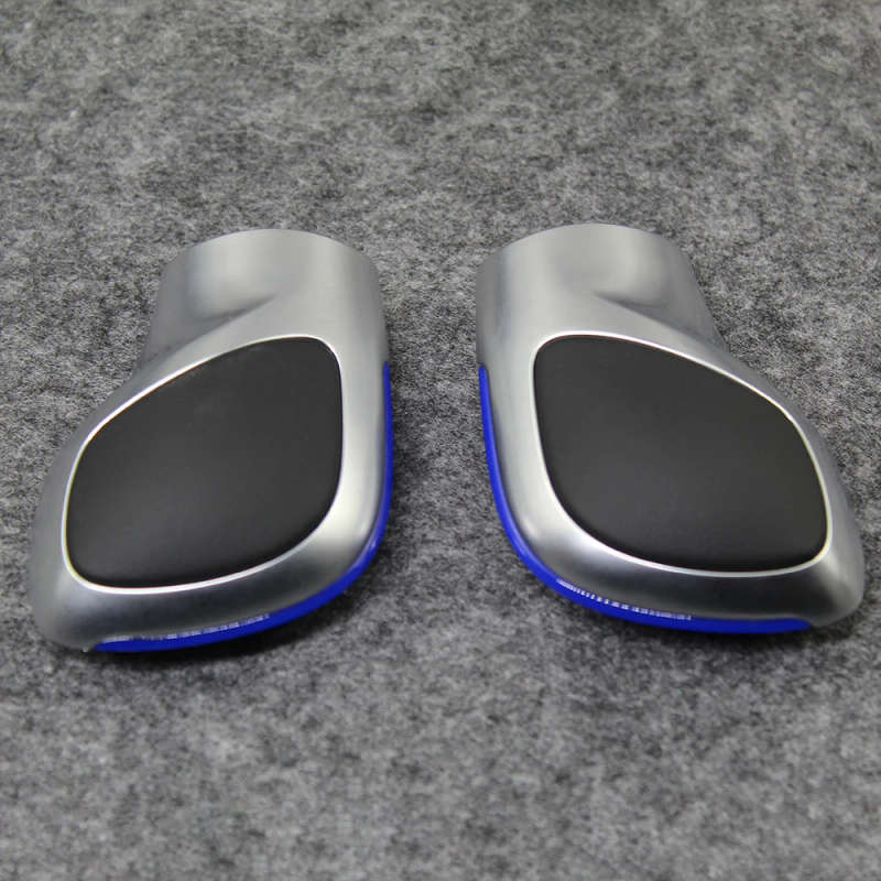 RED Modification Chrome Matte Gear Shift Knob DSG Cover Cap For Volkswagen VW Golf MK6 MK7 R GTI ...