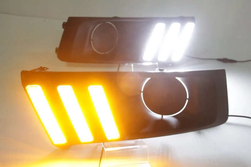 led drl daytime running light for Suzuki vitara 2015-2017 with yellow turn signal,dimmer function...