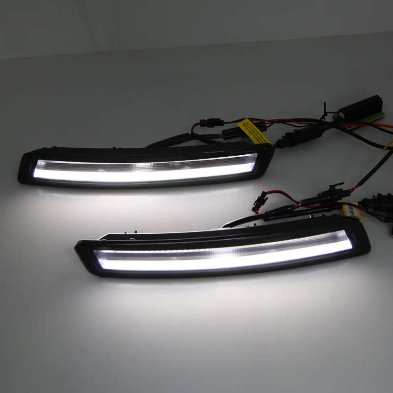 led drl daytime running light for Volkswagen Beetle 2006-2010 with yellow turn signals