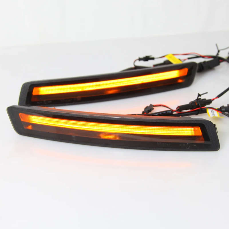 led drl daytime running light for Volkswagen Beetle 2006-2010 with yellow turn signals