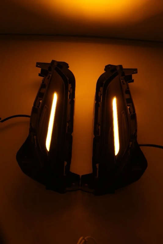 led drl daytime running light for buick Verano 2015-2016 with Dynamic moving yellow turn signal