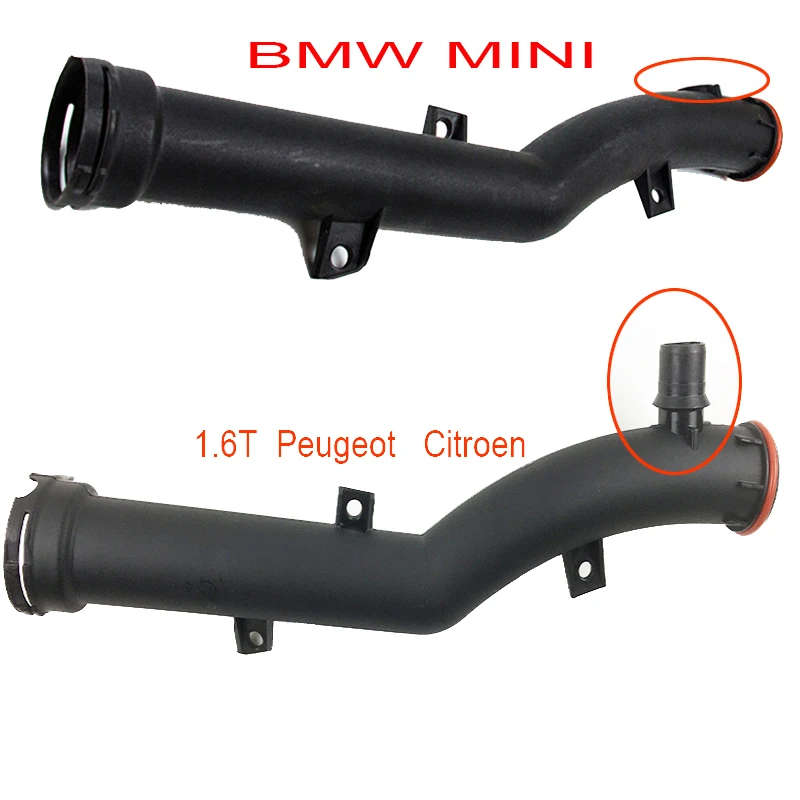 Engine Coolant Water Hose With Metal Clip Lock For Citroen C4 Peugeot 207 308 Mini Cooper