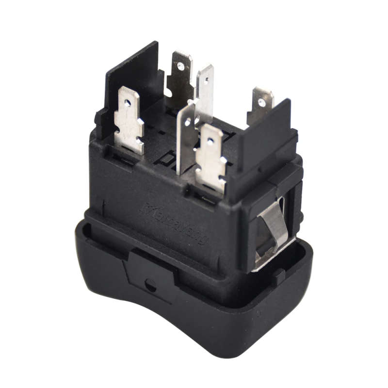 6 Pins Car Electric Power Window Lifter Control Switch Single Push Button 1488066 353621 For Scan...