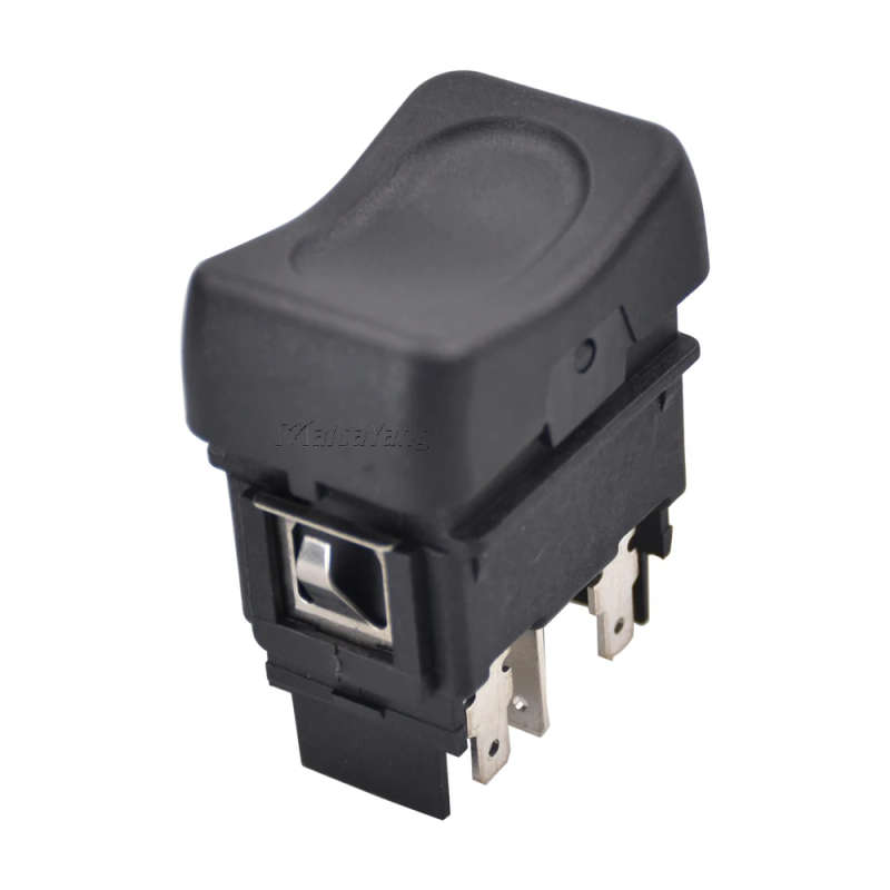 6 Pins Car Electric Power Window Lifter Control Switch Single Push Button 1488066 353621 For Scan...