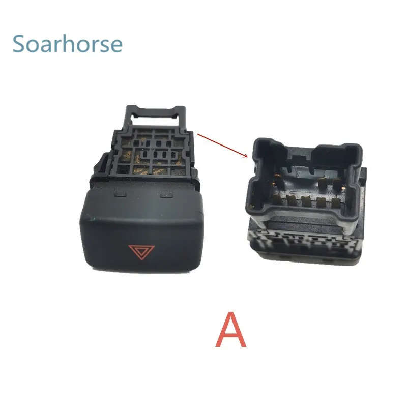 Car Emergency Hazard Warning signal Light Switch Button For Nissan Pickup D22 Paladin