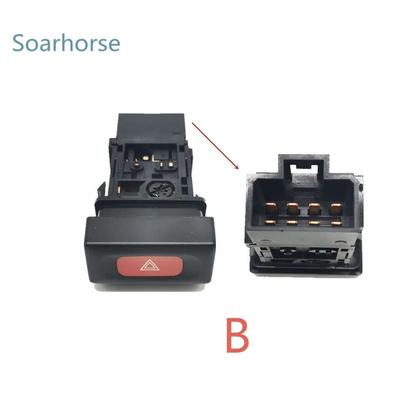 Car Emergency Hazard Warning signal Light Switch Button For Nissan Pickup D22 Paladin