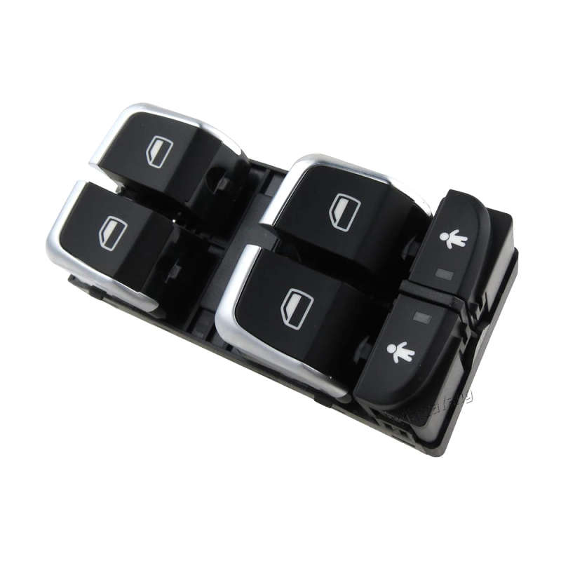 Car Master Window Control Panel Switch Glass Electric Lifter Button 4G0959851 For Audi A6 C7 A6 A...