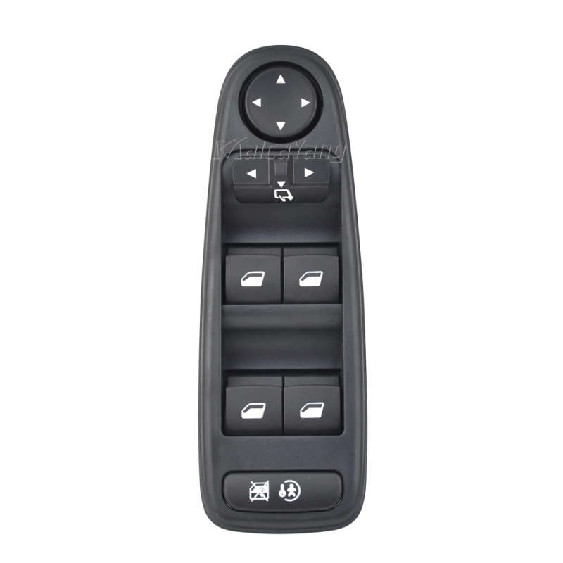 Electric Power Lifter Window Master Switch Console Button for 2004-2013 Citroen C4 Picasso 966393...