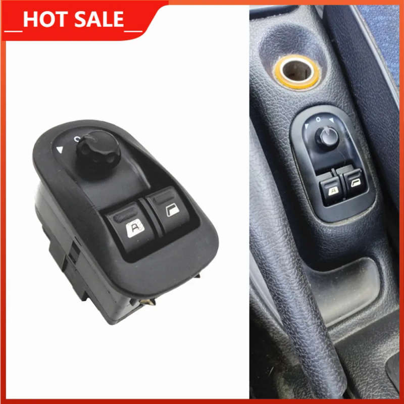 Electric Power Window Switch Master Button Control Window Lifter Switch Fit For Peugeot 206 2002-...