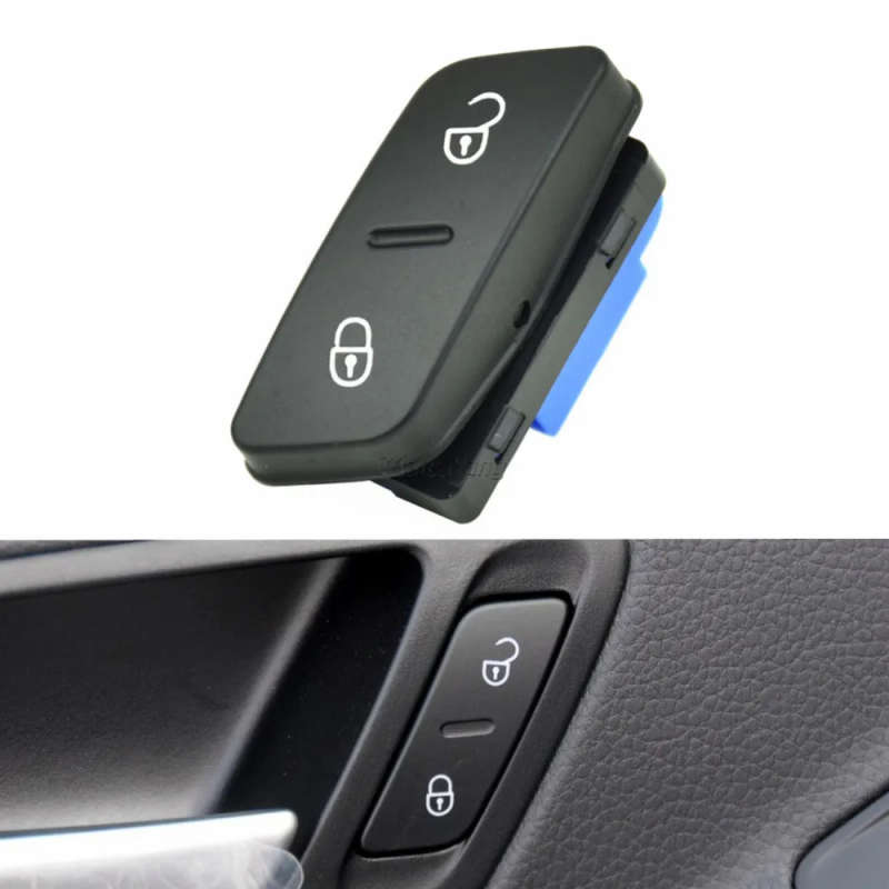 Fit For VW Jetta Golf 5 MK5 Passat CC Tiguan Car Central Locking Safety Switch Door Lock Button 1...