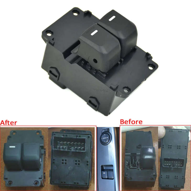 Front Left Driver Side Window Control Switch Electric Glass lifter Control Button For Kia K2 Rio ...