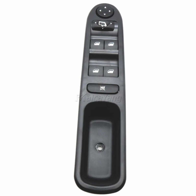 Power Window Master Lifter Control Switch Button With Panel Folding Fit For 2004-2010 Citroen C4 ...