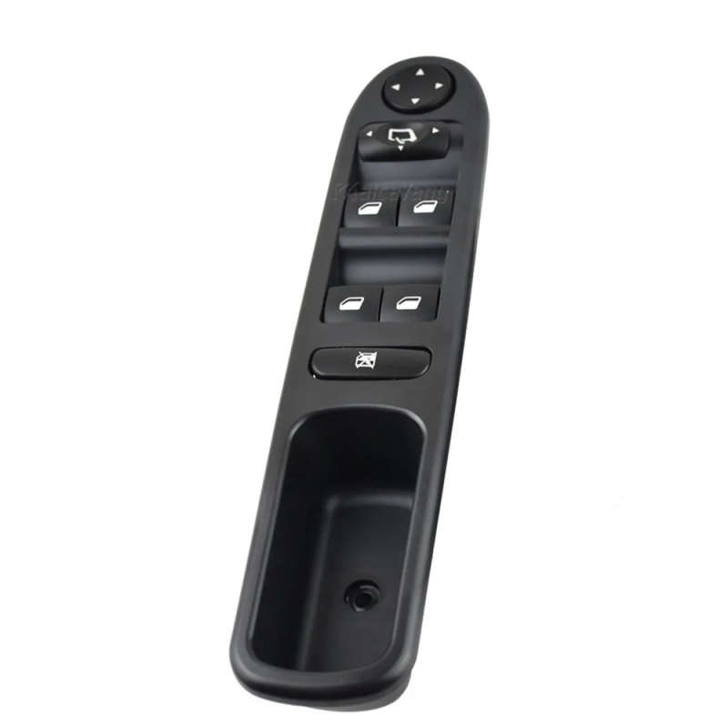 Power Window Master Lifter Control Switch Button With Panel Folding Fit For 2004-2010 Citroen C4 ...
