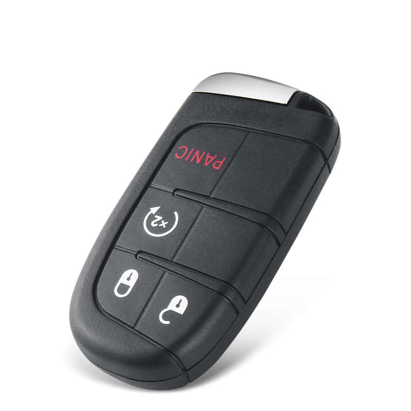 For Jeep Compass Smart Car Remote Key 433Mhz 4A Chip Keyless Entry SIP22 Blade FCCID M3N-40821302